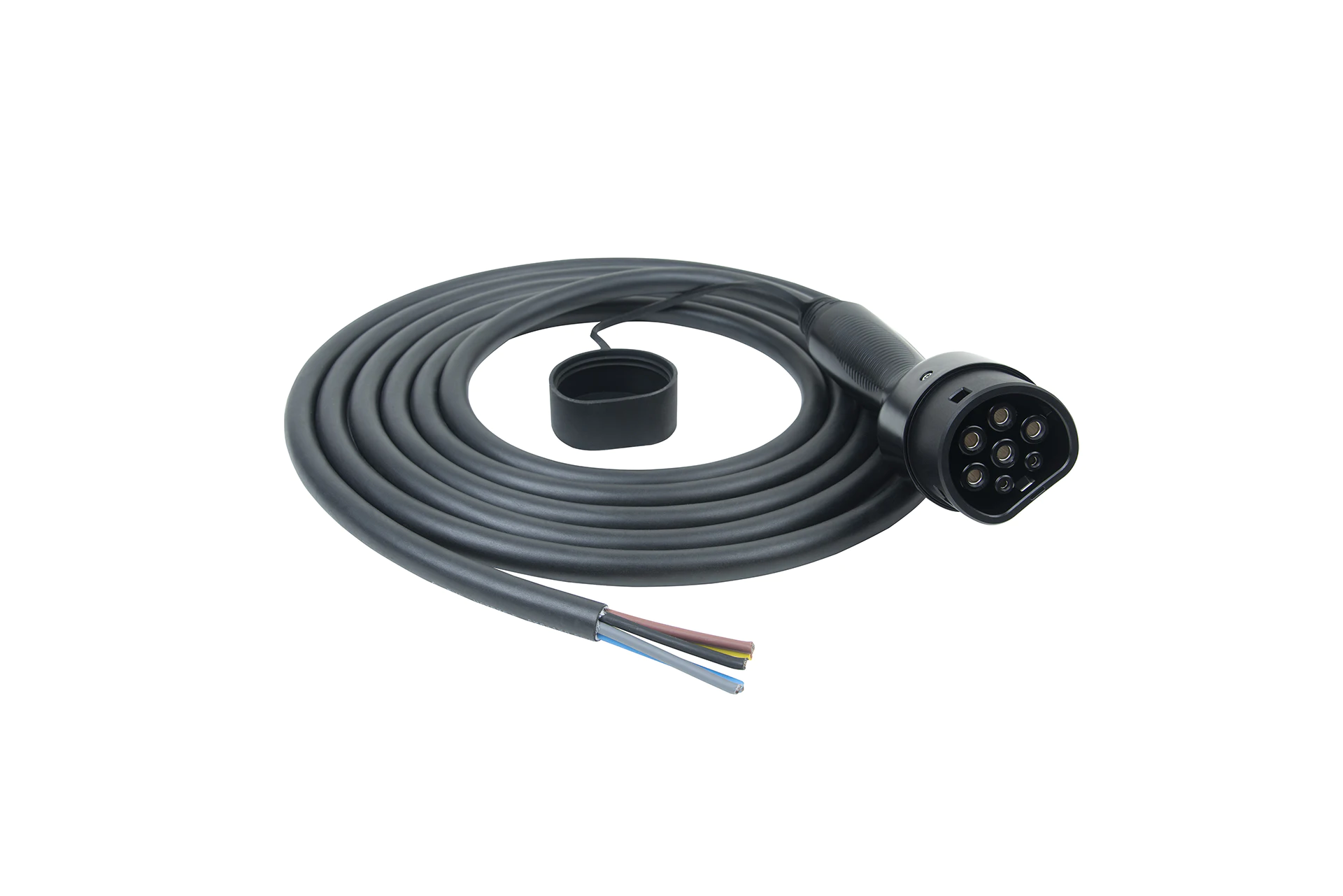 16A Three Phase Type 2 EV Charging Cable with Open End