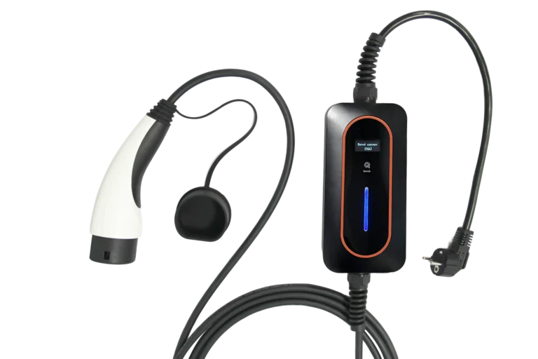 16A Single Phase Type 2 Mobile Charger Adjustable Current